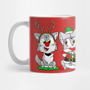 Nuka and Puka Christmas Outfits Mug